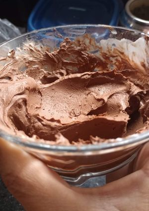 Una foto de (KETO) MOUSSE DE CHOCOLATE