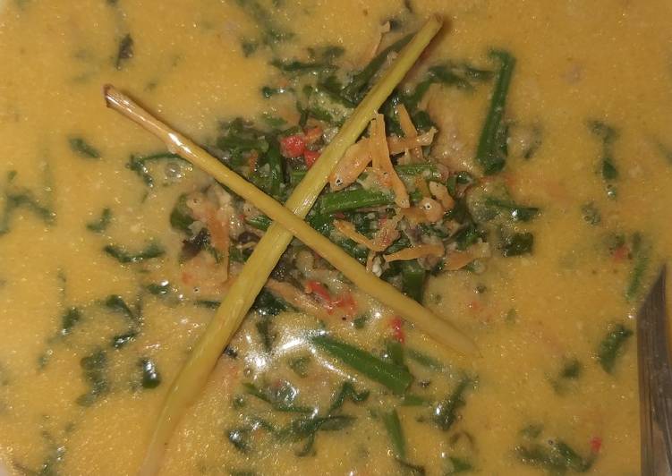 Resep Pakis teri medan Anti Gagal