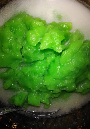 Foto resep Bubur hijau simpel😉😉