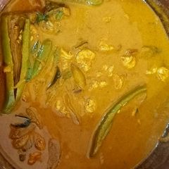 Prawn raw mango curry A picture of Prawn raw mango curry.