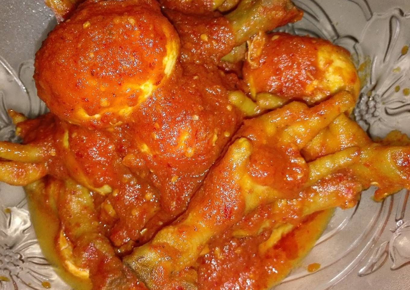 Ceker Balado pedas istimewa