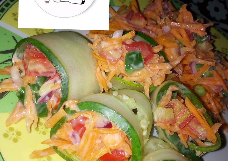 Steps to Prepare Favorite Cucumber rolls