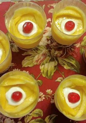 A picture of Mango Souffle.