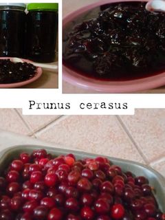 عکسی از دستور مربای آلبالو 🍒