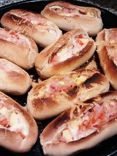 Una foto de Pancitos rellenos