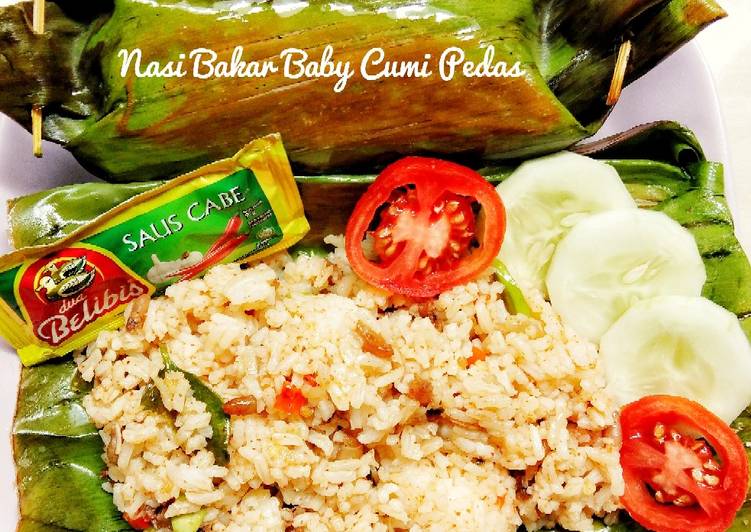 02. Nasi Bakar Baby Cumi Pedas