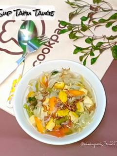 Foto resep Sup tahu tauge