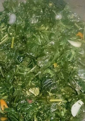 Foto resep #indonesiamemasak oseng daun singkong