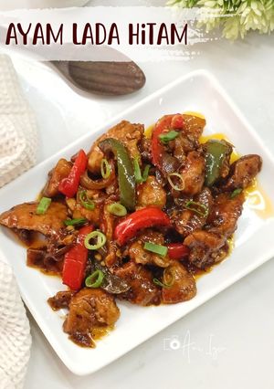 Foto resep Ayam Lada Hitam