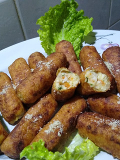 Una foto de Croquetas de Pollo y Verduras. Receta No. 200