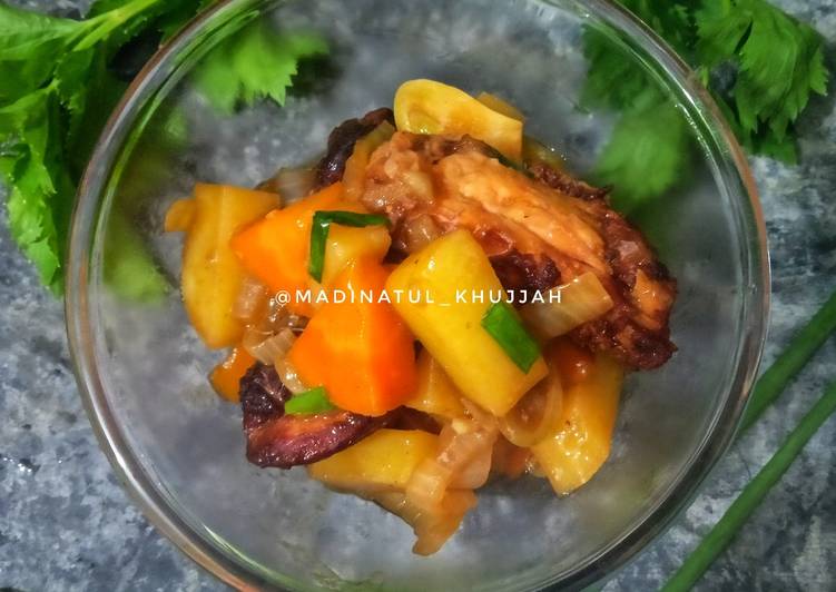 Resep Terbaik Ayam Sprite Saus Tiram Paling Enak