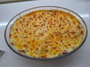 Una foto de espaguetis con roquefort