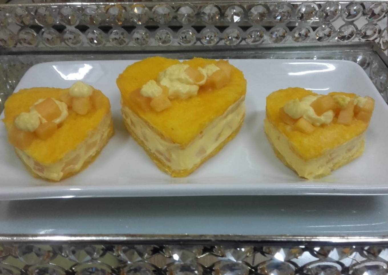 Mango bread dessert