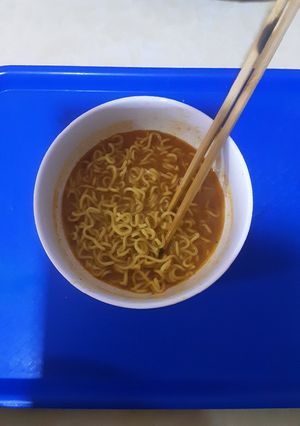 صورة لوصفة أندومي بطريقتي