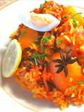 Biryani de Pollo (Arroz, Comida India)