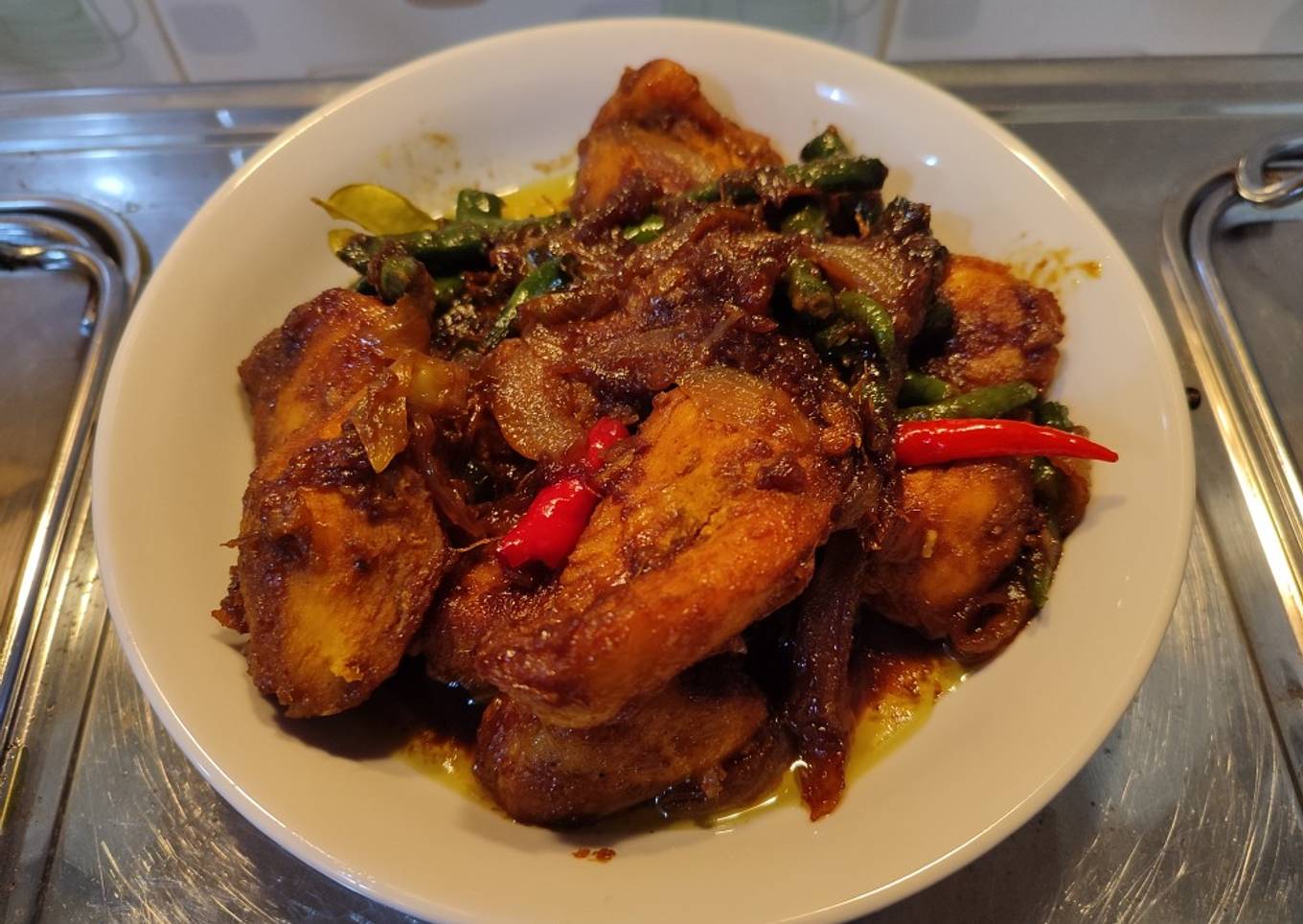 Ayam Boneless Kecap Cabe Hijau