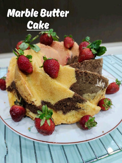 Foto resep Marble Butter Cake