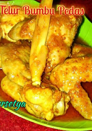 Foto resep Ayam Telur Bumbu Pedas