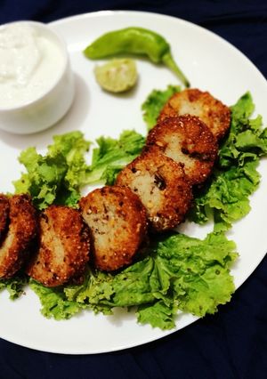 A picture of Potato Sama cutlet.