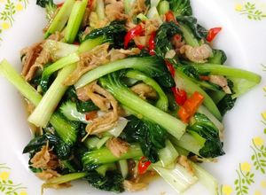 Foto resep Tumis Sawi Pagoda Ayam