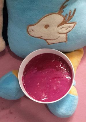 Foto resep Menu mpasi naga cuci mulut 😀