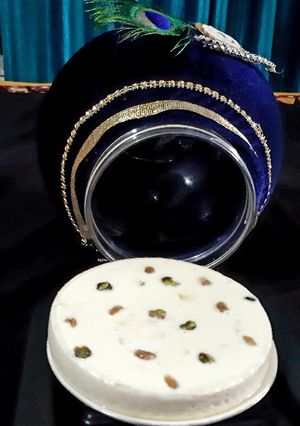 A picture of Bhapa Misti Doi/ Steam Yogurt Pudding.