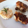 Rollos de pollo y tocino/ Involtini di pollo e pancetta