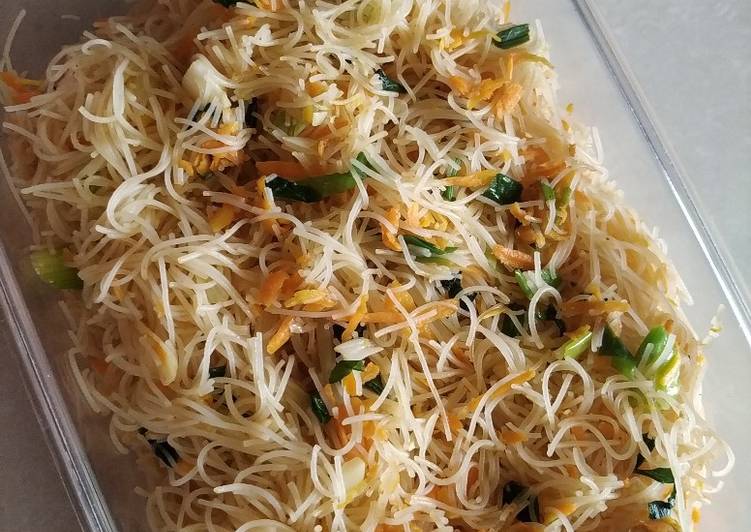 Cara Memasak Cepat Bihun (beras) goreng Yummy Mantul