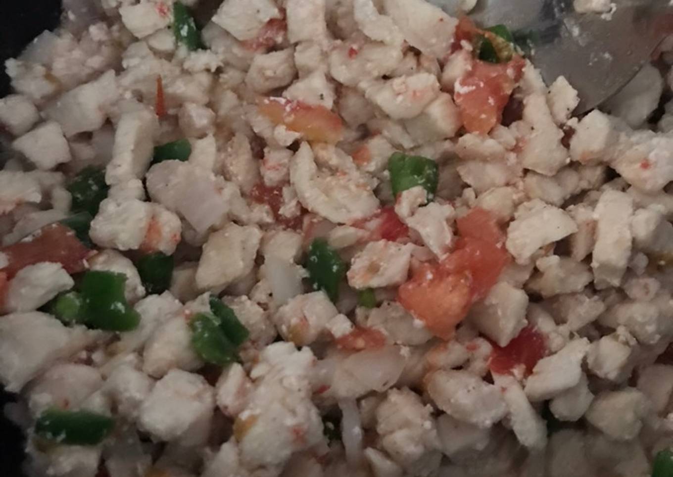 Fajitas de pollo a mi estilo