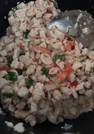 Una foto de Fajitas de pollo a mi estilo