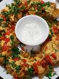 Waffle Fry "nachos" (WTF is 4 dinner) Dinner