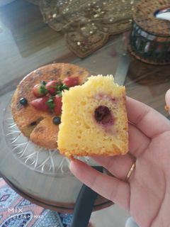 صورة لوصفة كيك بالحامض