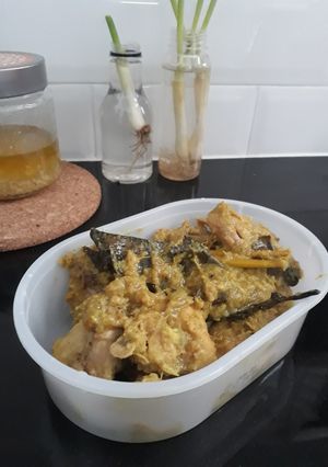 Foto resep Ayam Ungkep bumbu Lengkuas