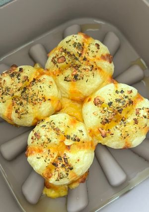 Foto resep Potato Cheese Garlic Bread