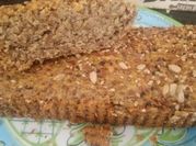Una foto de pan de lentejas