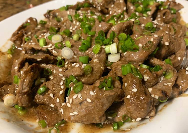 Recipe of Homemade Korean BBQ (Bulgogi)