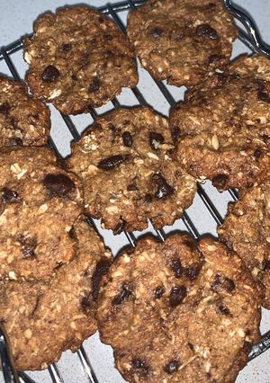 Una foto de Galles de avena integrales con chispas de chocolate