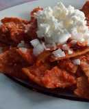Chilaquiles rojos