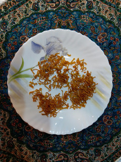عکسی از دستور خلال پوست پرتقال