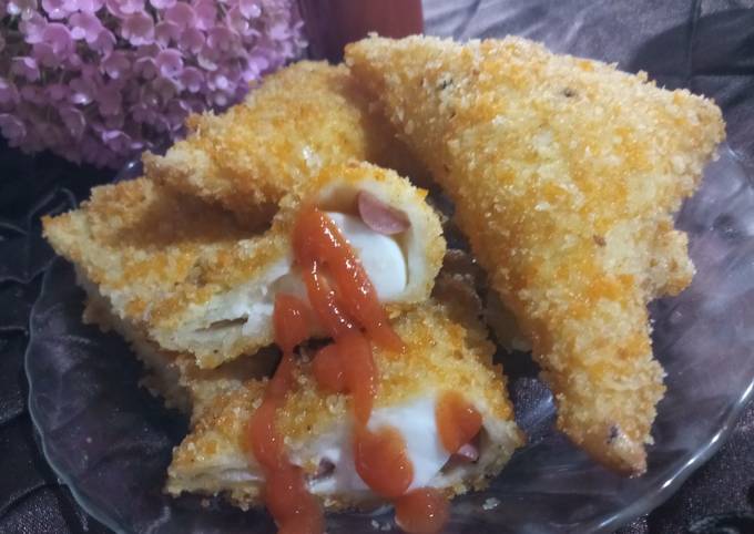 Resep Risol mayo roti tawar Anti Gagal