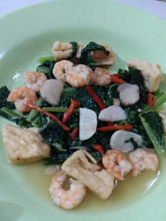Foto resep Tumis tahu udang sawi