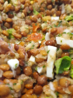 Una foto de Ensalada de lentejas para días de calor