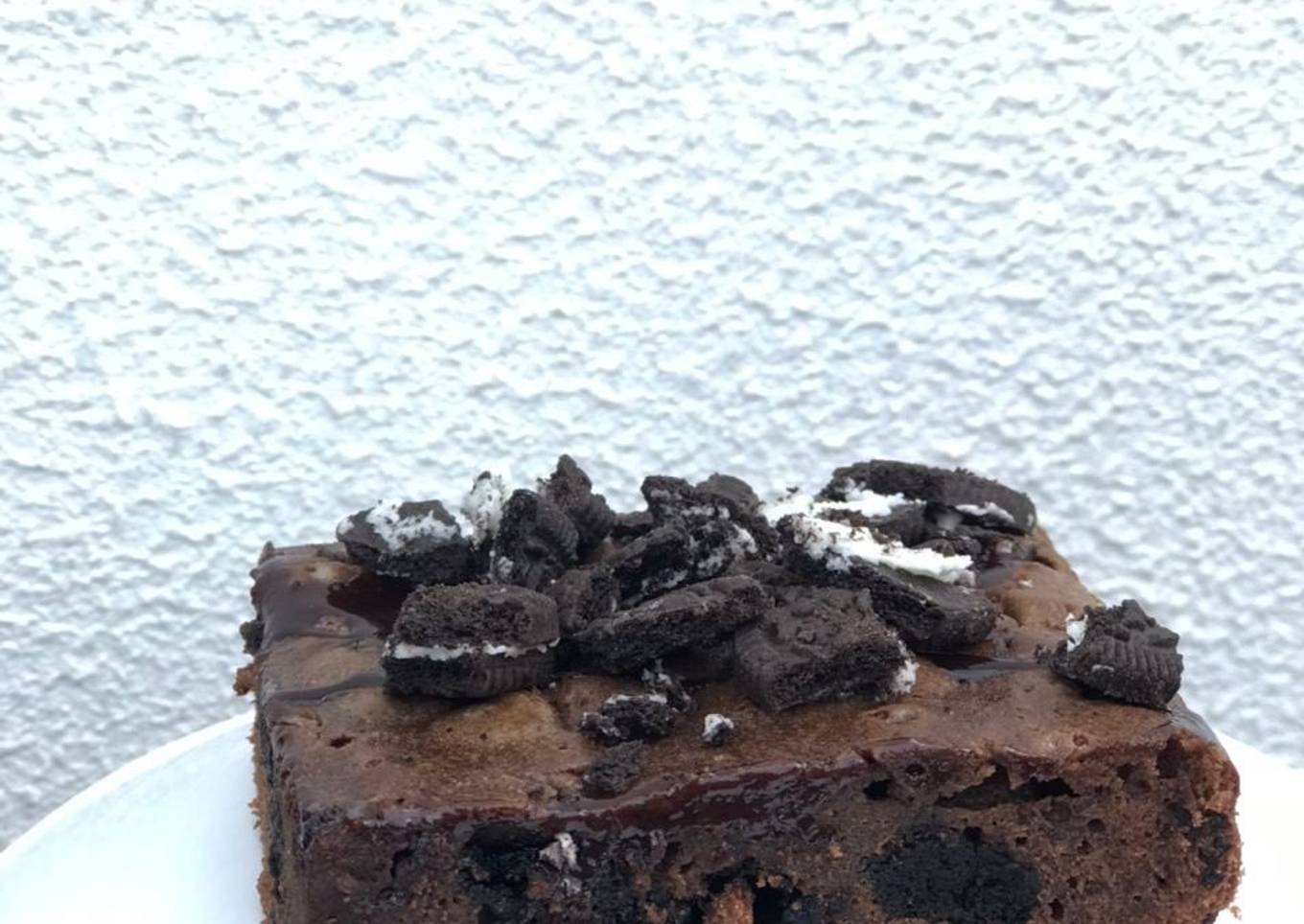 Brownie de oreo