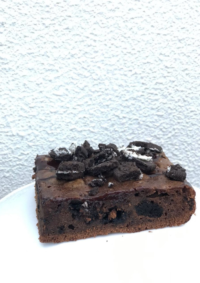 Una foto de Brownie de oreo