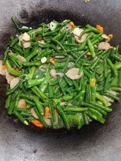 Foto resep Tumis kacang panjang bakso