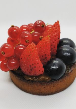 Une photo de Tartelettes aux fruits sur crème d'amandes vais monsieur cuisine