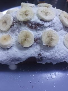 Una foto de Bizcocho de yogur de limón y chocolate