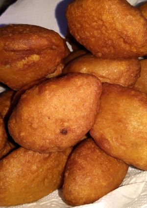 A picture of Bean balls aka Akara.