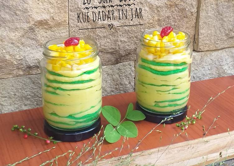 Cara Gampang Menyiapkan Kue Dadar in Jar yang Lezat Sekali