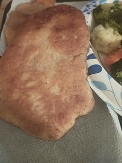 A picture of Tahini Fried Bread.